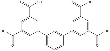 [1,1’:3’,1’’-terphenyl]-3,3’’,5,5’’-tetracarboxylic acid; Structure