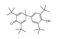 2,6-Di-tert-butyl-4-(3,5-di-tert-butyl-4-hydroxyphenyl)-4-methyl-2,5-cyclohexadien-1-one structure