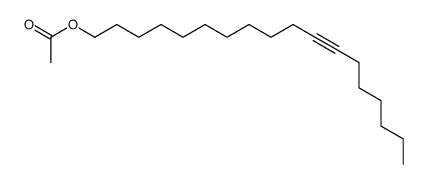 octadec-11-ynyl acetate结构式