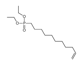 11-diethoxyphosphorylundec-1-ene结构式