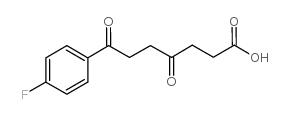 7-(4-Fluoro-phenyl)-4,7-dioxo-heptanoic acid structure