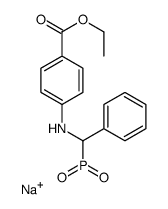 sodium,[(4-ethoxycarbonylanilino)-phenylmethyl]-oxido-oxophosphanium Structure