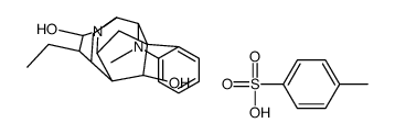 Ajmaline, p-toluenesulfonate Structure