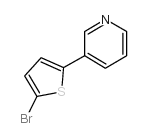 3-(5-溴噻吩-2-)吡啶结构式