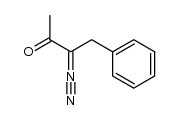 3-diazo-4-phenyl-2-butanone Structure