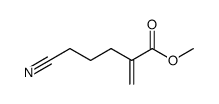 methyl 5-cyano-2-methylenepentanoate结构式