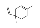 1,4-dimethyl-4-vinylcyclohexene Structure
