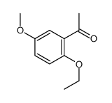 1-(2-ETHOXY-5-METHOXYPHENYL)-ETHANONE结构式