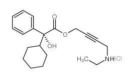 (R)-N-Desethyl Oxybutynin Hydrochloride结构式