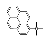 trimethyl(pyren-1-yl)silane结构式