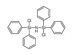 [chloro-[[chloro(diphenyl)silyl]amino]-phenylsilyl]benzene Structure