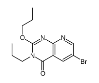 6-bromo-2-propoxy-3-propylpyrido[2,3-d]pyrimidin-4-one Structure