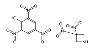 3,3-dinitroazetidine,2,4,6-trinitrophenol Structure