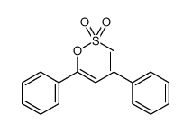 4,6-diphenyloxathiine 2,2-dioxide Structure