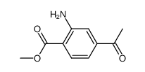 Benzoic acid, 4-acetyl-2-amino-, methyl ester (9CI) picture