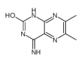 2(1H)-Pteridinone,4-amino-6,7-dimethyl-(7CI,9CI)结构式