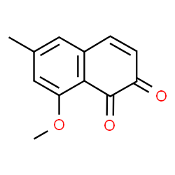 6-Methyl-8-methoxy-1,2-naphthoquinone结构式