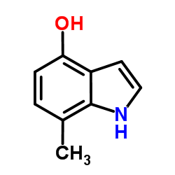 7-甲基-1H-吲哚-4-醇结构式
