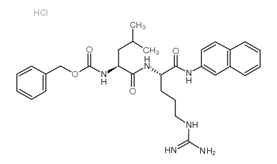 z-leu-arg-betana hcl structure