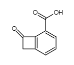 8-oxobicyclo[4.2.0]octa-1(6),2,4-triene-2-carboxylic acid结构式