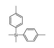 dimethyl-bis(4-methylphenyl)silane结构式