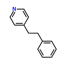 4-(2-Phenylethyl)pyridine structure