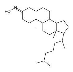N-[(8R,9S,10S,13R,14S,17R)-10,13-dimethyl-17-[(2R)-6-methylheptan-2-yl]-1,2,4,5,6,7,8,9,11,12,14,15,16,17-tetradecahydrocyclopenta[a]phenanthren-3-ylidene]hydroxylamine Structure