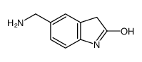 5-(氨基甲基)-1,3-二氢-2H-吲哚-2-酮结构式