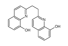 2-[2-(8-hydroxyquinolin-2-yl)ethyl]quinolin-8-ol Structure