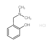 2-[(Dimethylamino)methyl]phenol hydrochloride结构式