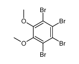 1,2,3,4-Tetrabromo-5,6-dimethoxybenzene Structure