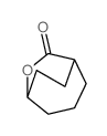 6-oxabicyclo[3.2.2]nonan-7-one Structure