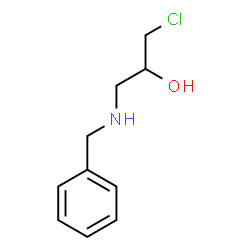 2-Propanol, 1-chloro-3-[(phenylmethyl)amino]-, (2R)- Structure