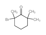 2-bromo-2,6,6-trimethyl-cyclohexan-1-one picture