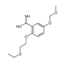 2-(2-ethylsulfanylethoxy)-5-(methoxymethoxy)benzamide Structure