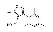 (3-Mesityl-5-methyl-1,2-oxazol-4-yl)methanol结构式