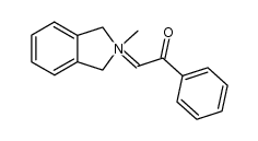 anhydro[2-methyl-2-phenacylisoindolinium hydroxide] Structure