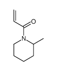 1-(2-methylpiperidin-1-yl)prop-2-en-1-one结构式