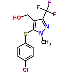 [5-[(4-CHLOROPHENYL)SULFANYL]-1-METHYL-3-(TRIFLUOROMETHYL)-1H-PYRAZOL-4-YL]METHANOL picture