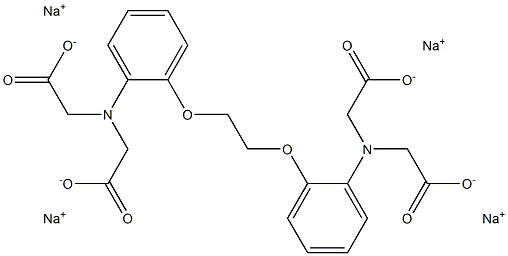 BAPTA tetrasodium salt hydrate structure