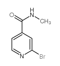 2-bromopyridine-4-n-methylcarboxamide Structure