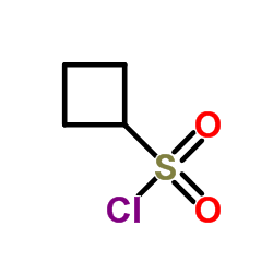 Cyclobutanesulfonyl chloride Structure
