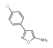 5-Amino-3-(4-chlorophenyl)isoxazole structure