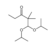 2,2-dimethyl-1,1-di(propan-2-yloxy)pentan-3-one Structure