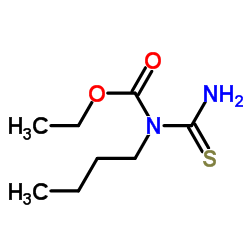 Carbamic acid,(aminothioxomethyl)butyl-,ethyl ester (9CI) picture