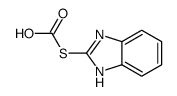 Carbonothioic acid, S-1H-benzimidazol-2-yl ester (9CI) Structure