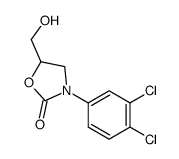 3-(3,4-Dichlorophenyl)-5-(hydroxymethyl)-1,3-oxazolidin-2-one Structure