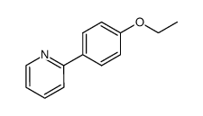 2-(4-ethoxyphenyl)pyridine结构式
