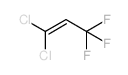 1,1-二氯-3,3,3-三氟丙烯结构式