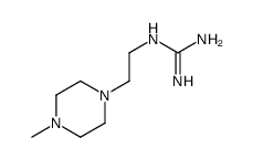 2-[2-(4-methylpiperazin-1-yl)ethyl]guanidine结构式